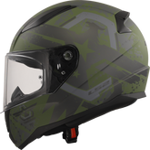 LS2 FF353 Rapid II Full Face Motorcycle Helmet - Thunder Birds Matt Military